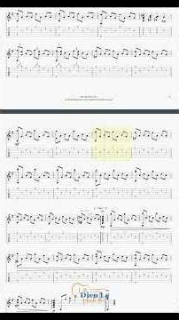 Study No.33 - Romantic in E-minor (Arrangement by Dien Le Guitar Pro) for Guitar