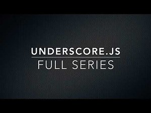 Underscore.js Series - Introduction