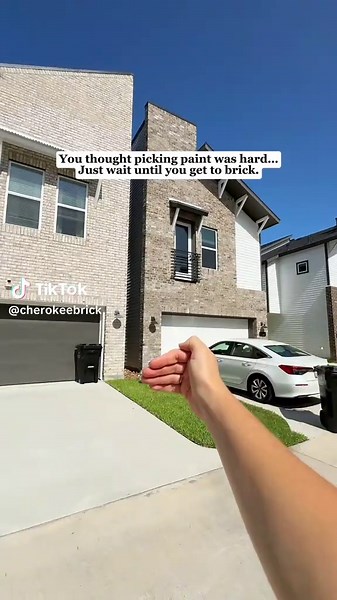 The pressure is on... You thought picking paint was tough? Try choosing between handcrafted brick options that all look this good. The truth is, brick sets the tone for everything else, paint, trim, landscaping, and even the overall style of the home. That’s why we always recommend viewing multiple options on real homes, not just sample boards. Swipe through these builds and you’ll see how color, texture, and variation totally change the final look. Ready to find your match? We’ll help you narro