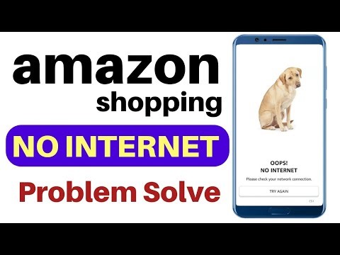 Amazon Shopping App Oops No Internet Connection Not Network Problem Solve