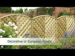 Fence Panels Explained