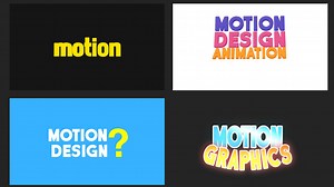 5 Creative Cartoon Text Animation Pack