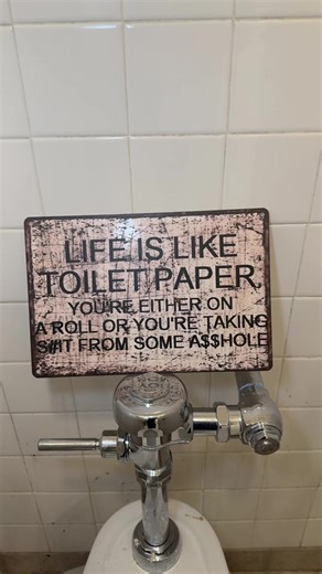 Posting this as I'm pooping rn lol #funnysign #warningsign #beer #frat #tiktokshopcreatorpicks