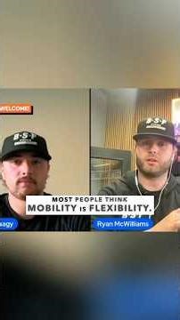 Want to learn the difference between mobility and flexibility? Take a listen