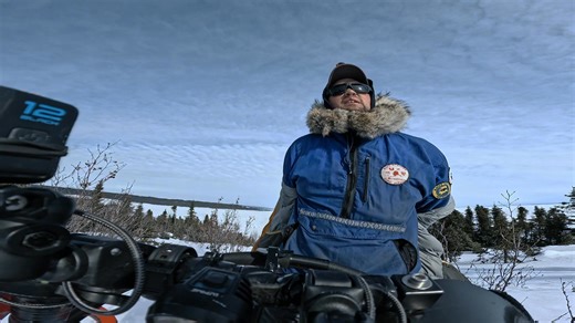 74K views · 1.6K reactions | Lauro barrels to the finish line of the Iditarod along the frozen Bering Sea coast. #MountainMen | Mountain Men on The History Channel | Facebook