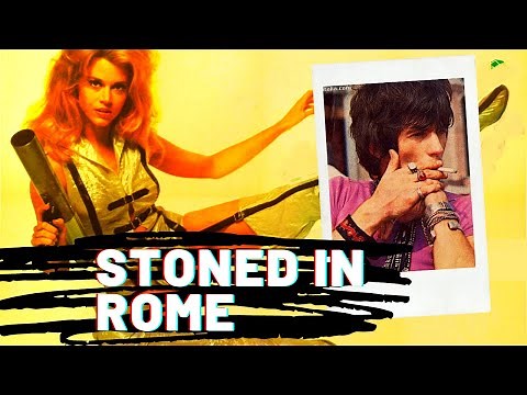 Keith Richards Visits the Set of "Barbarella" and Gets the Whole Cast Stoned (1967)
