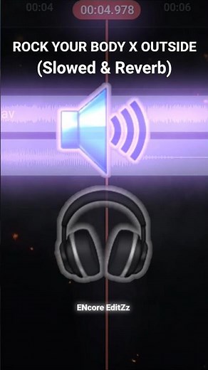 Rock That Body x Outside (Slowed & Reverb) Edited audio (The Black Eyed Peas ft. Ellie Goulding)🎧🔥
