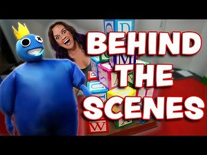 Setting Up Rainbow Friends In Real Life (Behind The Scenes)