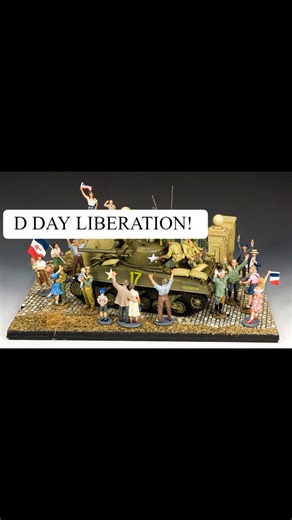King and Country toy Soldiers https://rodneysdimestoregallery.com/d_day #kingandcountrytoysoldiers #DDay #scalemodels | Rodneys Miniatures TSE LLC