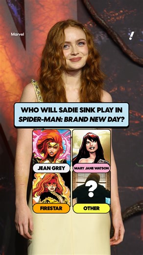 Who will Sadie Sink play in 'Spider-Man: Brand New Day'?