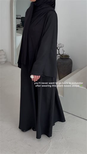 Dreamy Sustainable Abaya Made from Tencel Lyocell