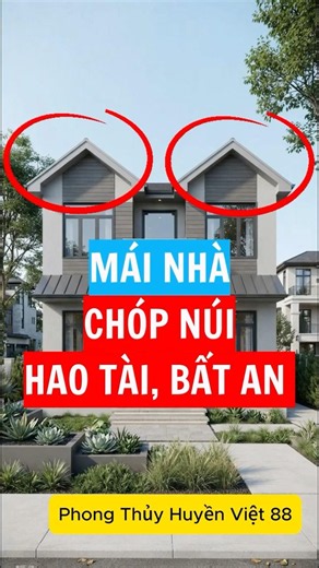 Nhà Mái Chóp Nhọn Có Tốt Không? Những Lưu Ý Gia Chủ Không Nên Bỏ Qua Theo Phong Thủy #fengshui