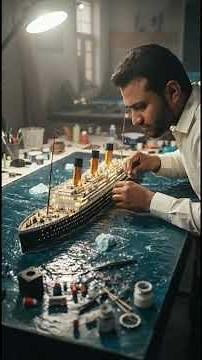 Epic Titanic Model Build — Watch It Come to Life! 🔥 3D titanic model kaisa tha model dakh lo