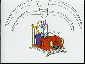 Mouth Zoom In of a Blue Fish from Henry's Amazing Animals (1997)