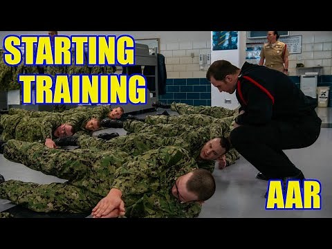 NAVY BOOT CAMP STARTING TRAINING