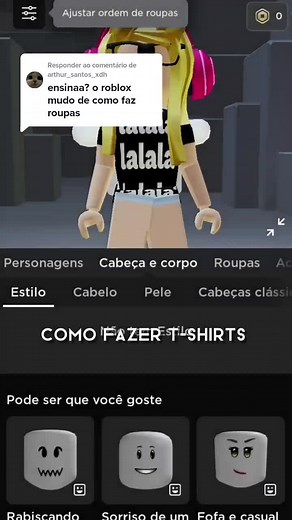 Resolvendo Problemas de T-Shirt no Roblox
