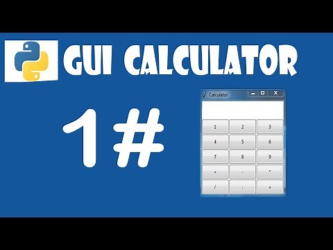 #1 How to make a calculator using python and tkinter تصميم الة حاسبة باستعمال البايثون و التكنتر