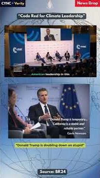 Gavin Newsom Warns of “Code Red” Climate Moment as Trump Policies Face Global Criticism | MSC 2026
