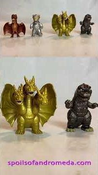 Unboxing Godzilla Diecast Figures