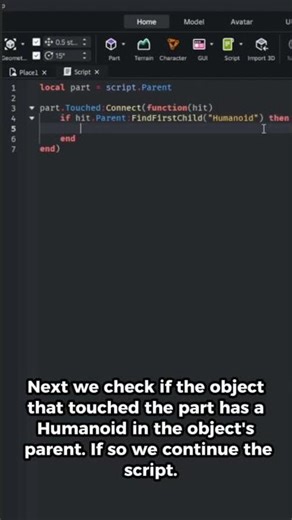 How To Make a Killbrick In Under 1 Minute #roblox #robloxgamedesign #robloxscripting