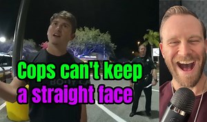 Cops barely keep straight faces during crazy DUI stop Dude was so drunk he had no idea he was about to be arrested This original video was produced by Network Media, LLC and Connor G. | Top Gunnin's Take