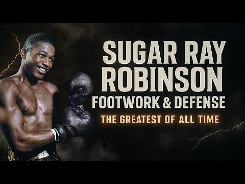 Sugar Ray Robinson - Footwork & Defense Highlights