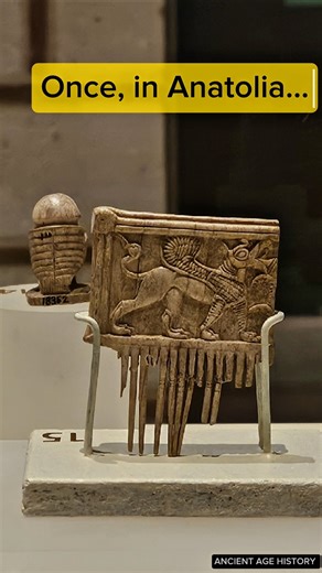 An Ivory Comb from Ancient Anatolia | Phrygia, 8th Century BCE #historyshorts
