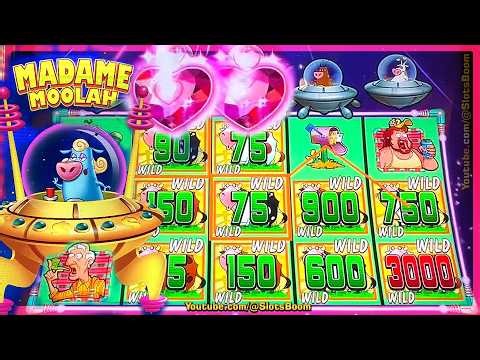 PAY ME INVADERS!!! TRIPLE BLAST FROM THE PLANET MOOLAH!!! - CASINO SLOTS