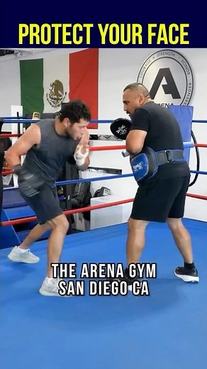 PROTECT Your Face! #boxing #defense #technique