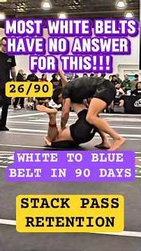 Never Get Stack Passed Again!! #bjjtechnique