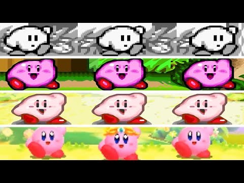 Kirby Series - Evolution of Kirby Dance