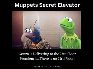 The Muppets Secret Elevator: Gonzo's Quest for the 23rd Floor!