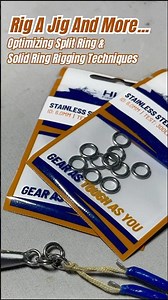 Optimizing Split Ring & Solid Ring Rigging Techniques. #floridakeysfishing #fishingtips #jigging