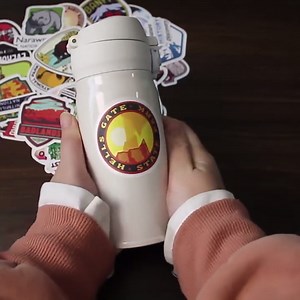 National Park Water Bottle Stickers - 62-Piece Waterbottle Sticker Pack - Waterproof Vinyl Decals - Adventure Decal Stickers for Water Bottles, Laptop, Computer - Travel Decals for Girls, Boys, Teens