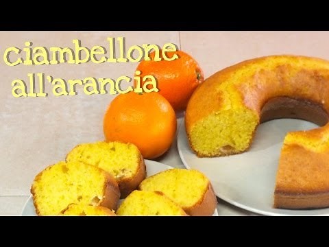 ORANGE DONUT HOMEMADE by Benedetta