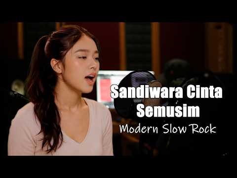 Sandiwara Cinta Semusim - Saleem Iklim | Cover Wanita Penuh Perasaan Modern Slow Rock Melayu)