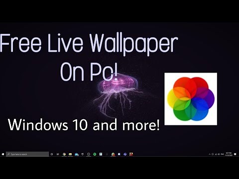 How To Put A Live Wallpaper On PC! (Windows 10+)