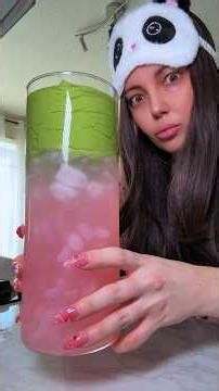 XXL Coconut Raspberry Matcha Cloud with Lychee & Jelly