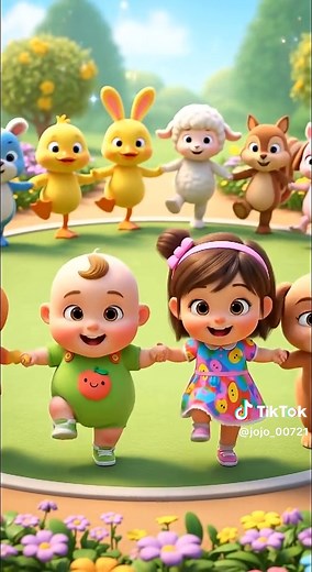 Viral Song for kids 🥰🎶 | Kids Dreamland with yellow Duck 🐥 | #kidscartoon #fyp #kidsfun #cartoon #cocomelonvideosforkids @CoComelon @tiktok creators @TikTok Promote Assistant