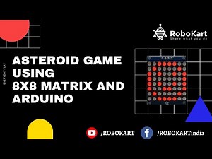 ASTEROID GAME USING 8X8 MATRIX AND ARDUINO