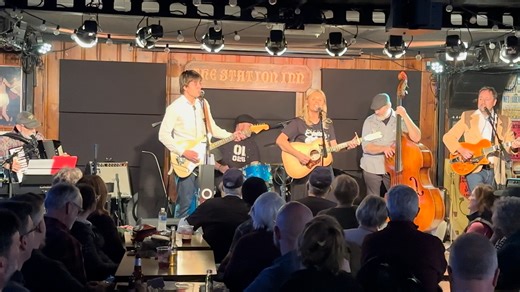 We loved trying out this Don Williams classic "Lay down beside me" for the first time at the Station Inn last week! | The French Family Band
