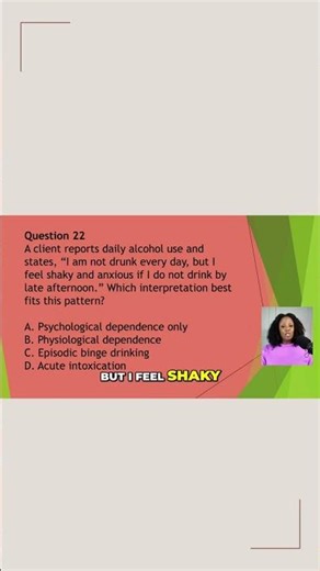 Drug Counselor Exam Prep | Withdrawal Symptoms