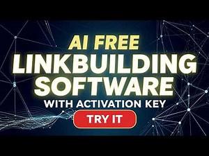 Best Free AI Link Building Software 2026 | OptiLinkAI Setup & Activation Guide
