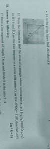 In the given figure find the value of θWrite the formula to fi... | Filo