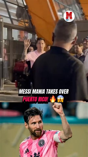 MESSI MANIA TAKES OVER PUERTO RICO! 🔥😱 Fans packed the area after Inter Miami’s training session, chanting and cheering as Messi and the squad wrapped up practice. 🗣️🦩⚽️ #LionelMessi #InterMiami #MLS #PuertoRico #Football | Marca in English