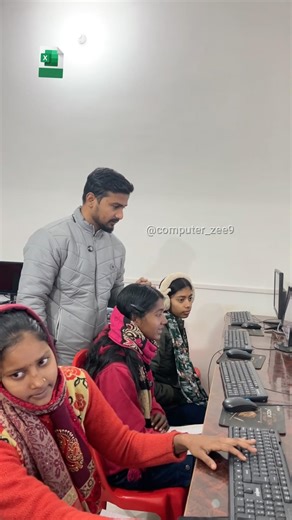 how to add missing heading on excel #shorts #computerzee9