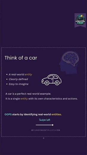Check the Real Life OOPS Example #oopconcepts #coding #softwarearchitect #programmingfundamentals