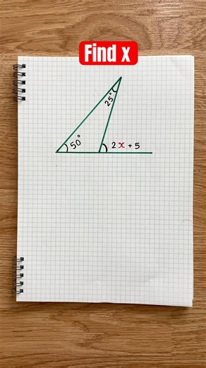 Solve for x #math #mathematics #geometry