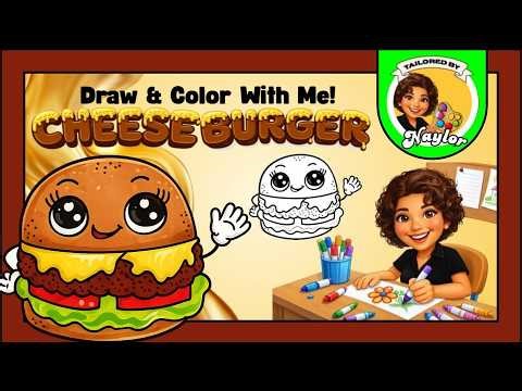 Draw With Me: Cheeseburger