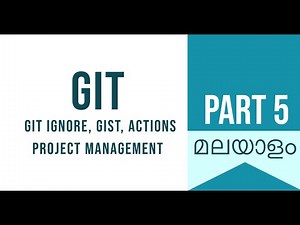 Part 5 | GIT - Project Management | Date With Git | Git Malayalam Tutorial